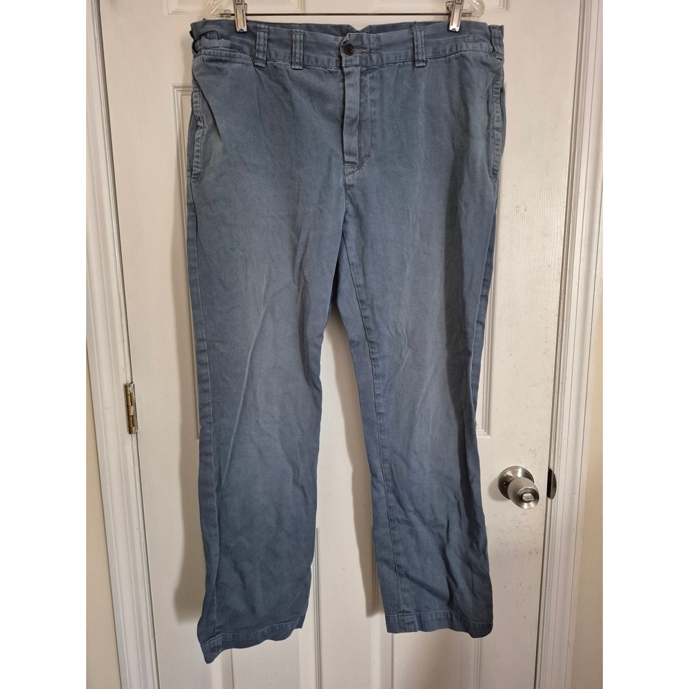Polo Ralph Lauren Slim GI Fit Chinos Mens 38x30 Blue Gray Cotton Twill Pants